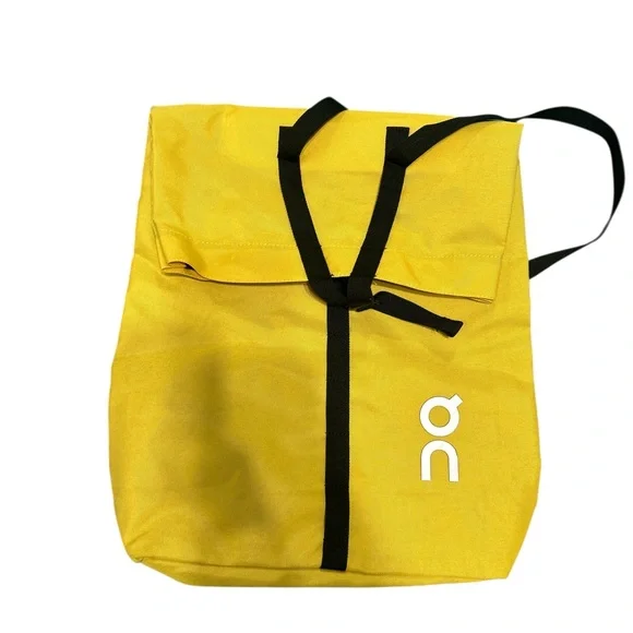 On Running Bright Yellow Men's Backpack - Picture 1 of 3